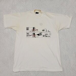 Vintage Operation Desert Storm Holy War Holy S*** T shirt‎ L